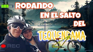 SALTO DEL TEQUENDAMA EN BICI 10 🛣️🤪🫵 🤘 [upl. by Dlorrej]