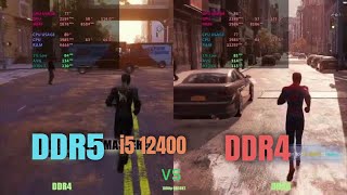 Ddr5 vs ddr4  i5 12400 in 2024 [upl. by Fabian543]