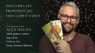 DESCUBRA SEU PROPOSITO DE VIDA COM O TAROT  BRUNO CASSARO [upl. by Nemra610]