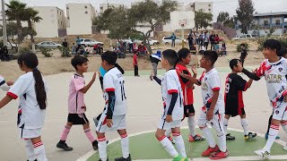 atlas fc vs pequeñines gran juego de estos pequeños futbol juegos fut viral diversion [upl. by Akemad]