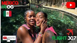 GRAND SIRENIS RIVIERA MAYA  PAIGEY TAKES RI TO MEXICO 4 HER BDAY  TULUM amp XCARET WATER PARK [upl. by Elades]