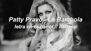 Patty Pravo  La Bambola letra en español  lyrics [upl. by Aurelie]