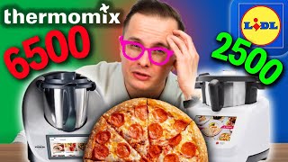 DOMOWA PIZZA Z THERMOMIXA vs LIDLOMIXA  KTÓRY ROBOT JEST LEPSZY [upl. by Nabila]