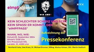 DRINGEND eIMPFPASS – wir haben eine Wahl [upl. by Yren]