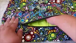 How to Sew A Zippered Pocket into Anything  Sewing Tutorial Purse Tote Bag Lining Coat etc [upl. by Judy]