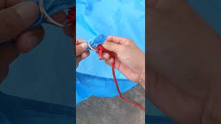 Tarp Corner With RingGreat Camping Tip [upl. by Matilde495]