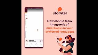 How to choose language in storytel app [upl. by Amocat]