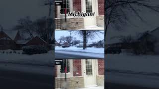 I Survived the CRAZIEST Michigan Snow Storm [upl. by Colin]