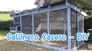 GALLINERO CASERO  DIY CHICKEN COOP  Evolución Forestal [upl. by Aremmat]