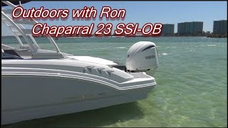 Chaparral 23SSIOB Video Review [upl. by Ainnet145]