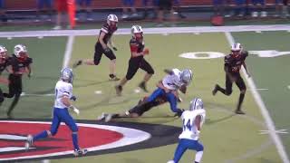 Jackson Cote 8th Grade Football LCMS Highlights vs TJ September 2024 [upl. by Valerie849]