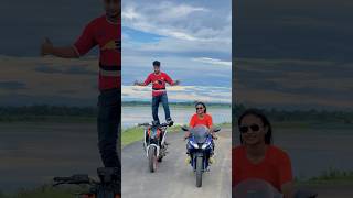 Mera Dono Bike Ek Sath Ride Pe Jana Chahti Hai 🏍️❤️ shorts ktm ytshorts [upl. by Kinzer]