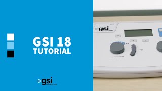 Screening Audiometer  GSI 18 Tutorial [upl. by Bridget]