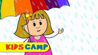 Rain Rain Go Away  Nursery Rhymes And Kids Songs by KidsCamp [upl. by Ahsiuqal]