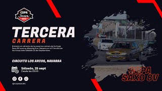 🔴 Circuito los Arcos Navarra  Tercera Carrera Copa Saxo 8v [upl. by Gundry38]