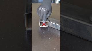 metal cutting that not many people know about shorts cuttingskills iron metal [upl. by Alyag]