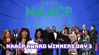 NAACP AWARDS 2024 WINNERS NIGHT 3 [upl. by Atiekal]