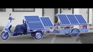 131011 Solar Electric Trike [upl. by Ehrman]