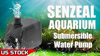 How to Easy Change Fish Tank Water You Need a Submersible Water Pump  from senzealcom [upl. by Adalard]