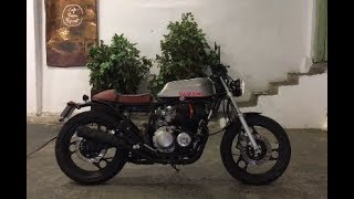 Yamaha XJ 600 Brat Style by Cafe Racer SSpirit [upl. by Nhguahs]