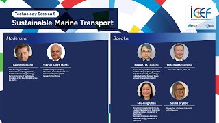 ICEF2024 ｜TS5：Sustainable Marine Transport [upl. by Mariann]