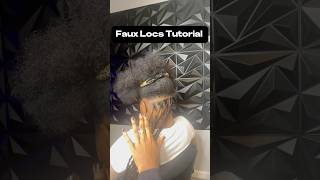 How to Faux Locs  Soft Locs  Knotless Method 🔥 [upl. by Cicely]