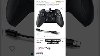 Claw shoot wired pc gamepad only 749  httpstmeGDMART [upl. by Ynetsed]