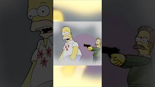 Ned voit le FUTUR😱🔮 simpsons shorts animation dessinsanime viralshorts [upl. by Llerej746]