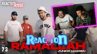 Reaction  Junior Hassen  Ramallah  رام الله Official Music Video [upl. by Marozik64]