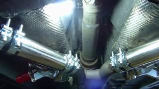 Installation de valves déchappement sur Ford Mustang V8 [upl. by Ratna]