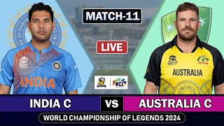 India vs Australia Live Scores amp Commentary  World Championship of Legends  IND vs AUS LIVE [upl. by Steere]