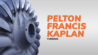 PELTON FRANCIS AND KAPLAN TURBINES [upl. by Ellehsar460]