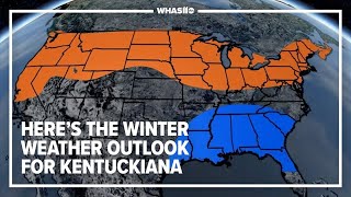 NOAA predicts Kentuckianas winter weather outlook for 20232024 [upl. by Ynes984]