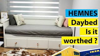 Ikea Hemnes Daybed One year Review [upl. by Idnam]