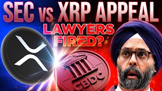 SEC vs Ripple Appeal🚨Enforcement Lawyers Fired🔥XRP vs CBDC [upl. by Alleram]