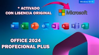 🔴 ¿Cómo instalar Office 2024 Profesional Plus 100 LEGAL  Tutorial Paso a Paso 🔴 [upl. by Iblehs]