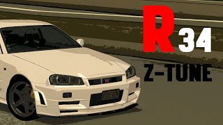 Mod sound Skyline R34 ZTUNE GTA SA [upl. by Inirt98]