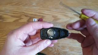 Ford kuga key fob battery replacement [upl. by Ebsen]