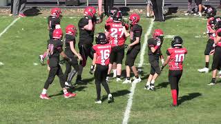 102724 GCMS Senior Youth Football Super Bowl vs Momence [upl. by Irtimid]