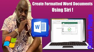 HandsFree Documents Use Voice to Create properly formatted MS Word documents from mobile device [upl. by Odnuges]