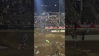 Jett Lawrence defends 1st placesmx racing jettlawrence [upl. by Crisey]