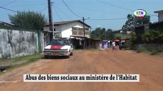 RTN  Abus des biens sociaux au ministère de lHabitat [upl. by Kim]