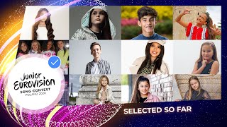 Junior Eurovision 2020 Selected So Far 16 October [upl. by Allertse905]