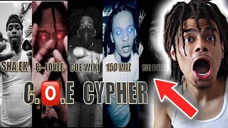 They Might Bring Back Drill COE CYPHER  SHA EK X BLOVEE X COE WIKI X 150 WIZ X 150 BUMP [upl. by Annayar167]