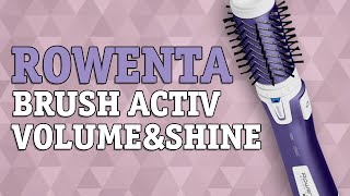 Фенщітка ROWENTA BRUSH ACTIV VOLUMEampSHINE CF9530F0 [upl. by Okajima]