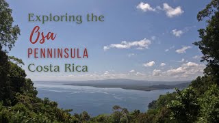 Exploring the Osa Peninsula  Costa Rica [upl. by Blanc]