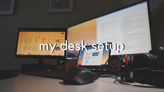 My Productivity Desk Setup In Medical School [upl. by Donata]