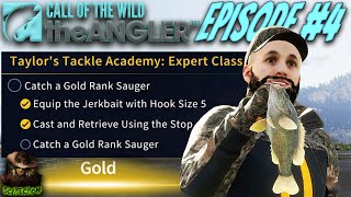 Completing Taylors Tackle Academy Expert Class Part 1 The Angler Beginners Guide Episode 4 [upl. by Harwell]