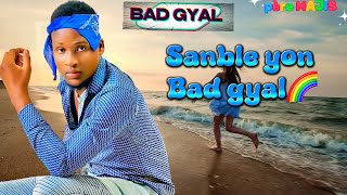 BAD GYAL PèreMajis amp AuthentiqueTracka ​⁠ version lyrics PRO [upl. by Gregrory]