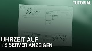 Uhrzeit auf TS Server anzeigen [upl. by Rhoda]